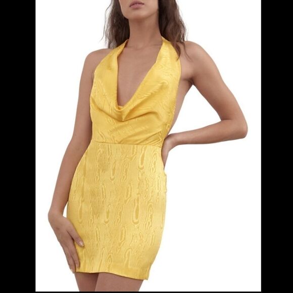 Free people x Ronny Kobo Marisa Halter Mini Dress Size S - Picture 6 of 12